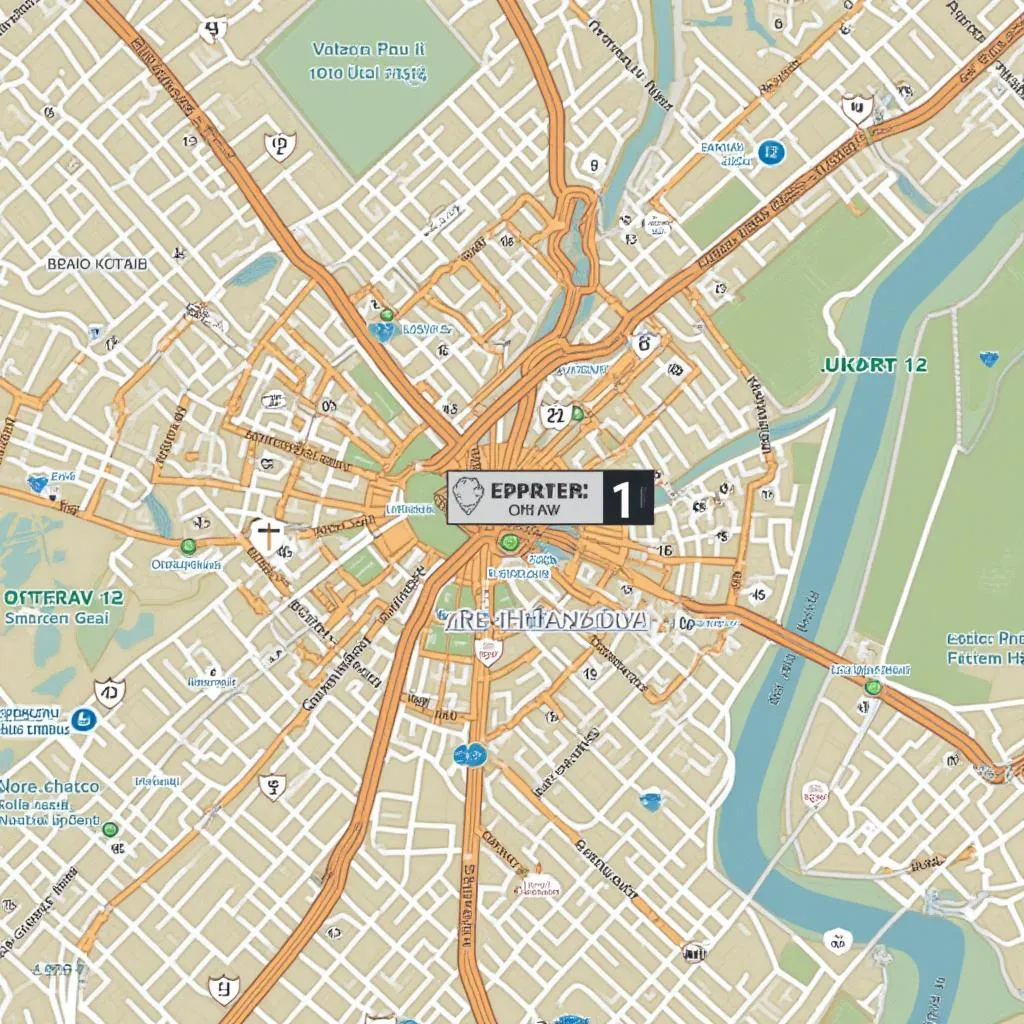 Mapa sídla společnosti